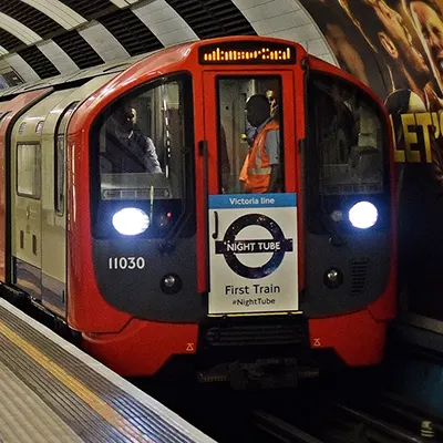 London Night Tube Anniversary